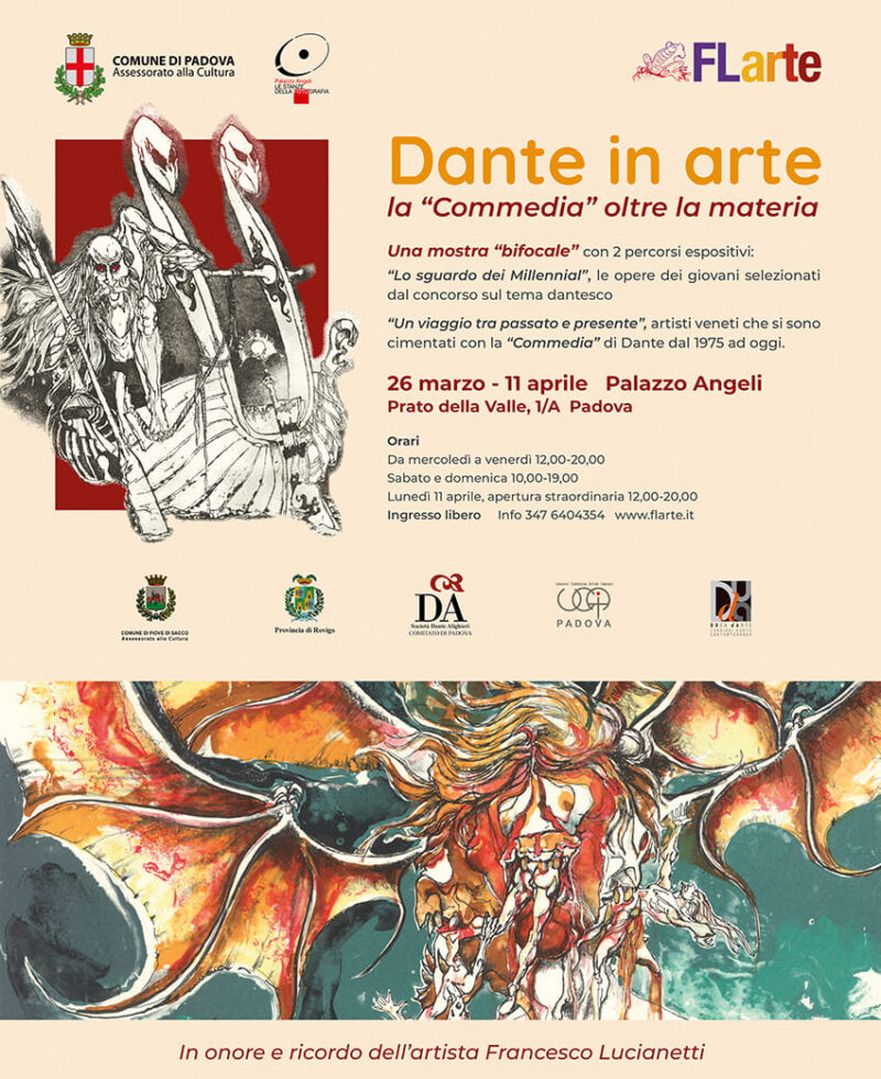 Invito mostra Dante in Arte