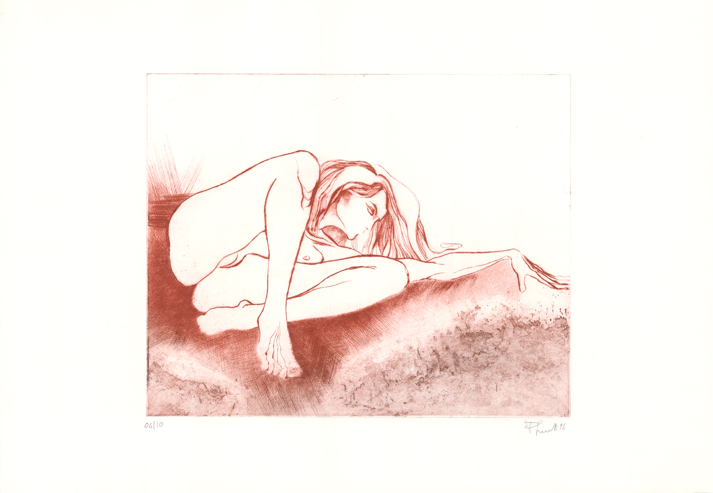 Dove - sei - Acquaforte-acquatinta - 1994