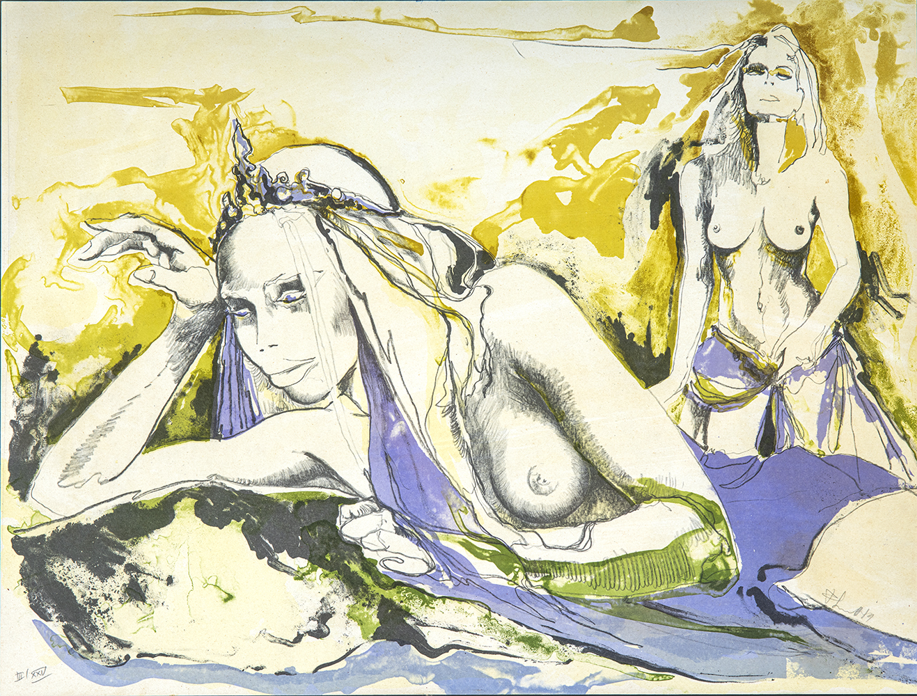 Separazione - litografia - 1989